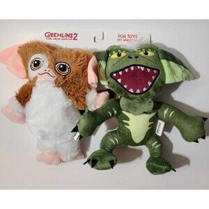 Fetch Brand New Gremlins 2 The New Batch Dog Toy With Squeaker 9" 2 Pc NEW w tag